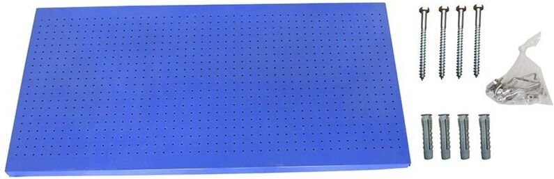 Panelclick 90x60 cm + 8 simon rack Haken - Blau