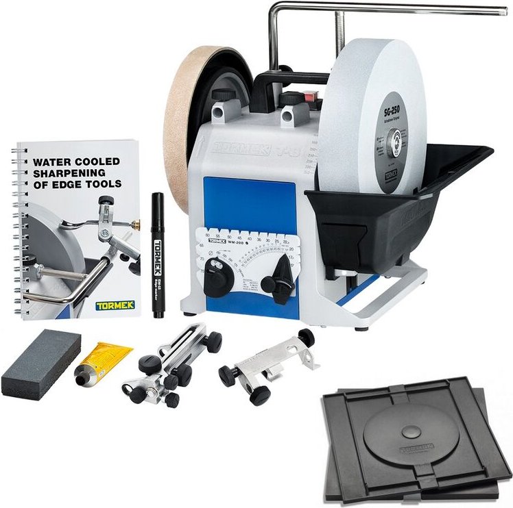 Nassschleifmaschine Nass Schärfsystem Super Grind T8 + rb 180 Drehscheibe - Tormek