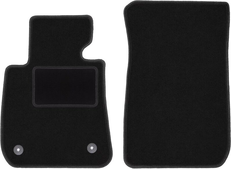 Vordere Matten schwarz für: BMW 3 E93 Cabrio (2004-2011)