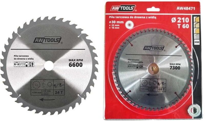 AWTOOLS WIDIA KREISSÄGE 500x30/22/16x40t