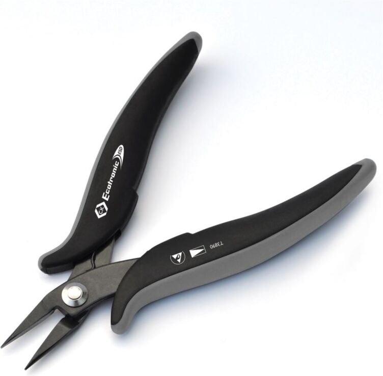 C.K T3890 ESD Spitzzange Gerade 145 mm