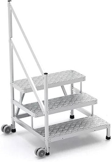 Stufenpied 3 Stufen - Maximale Arbeitshöhe 2.70m - Breite 1.15m - MP3-100-RLGCG