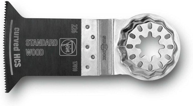 5x E-Cut Standard Sägeblatt curved Starlock 50 mm - 63502226230 - Fein