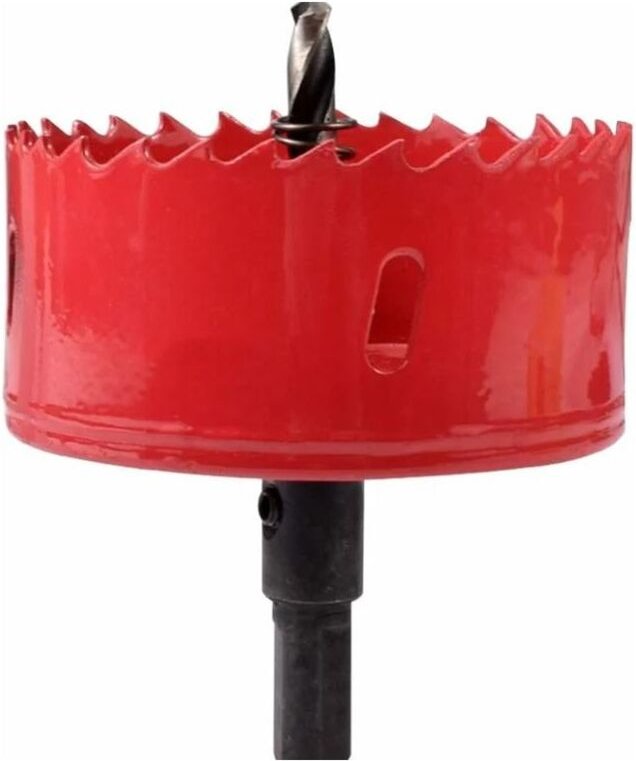 80 mm M42 hss Bimetall-Lochsäge für Eisen, Aluminium, Holz, Trockenbau, Kunststoffrohre, Faserplatten