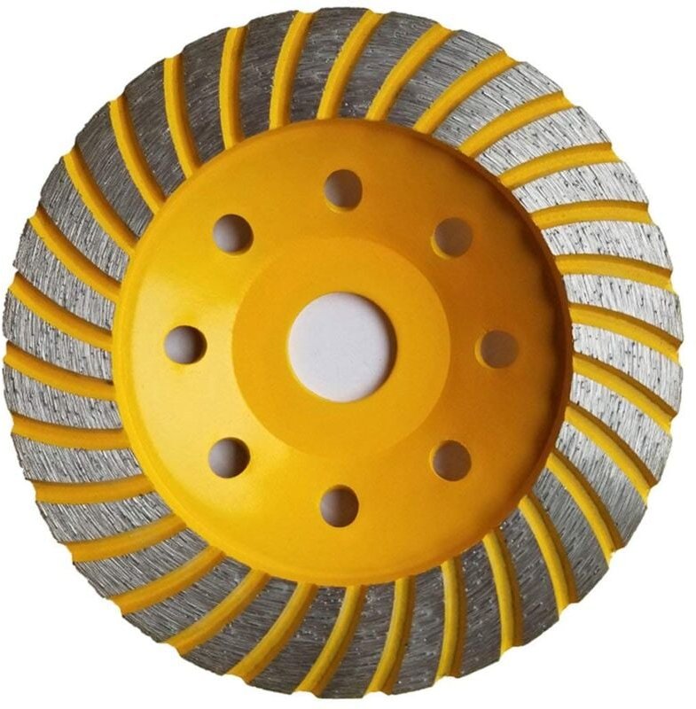 Diamant-Schleifscheibe 115 x 22,2 mm, Stärke 1,8 mm, zum Formen der Oberflächen von Zementstein, Beton, Granit, Stein, M...