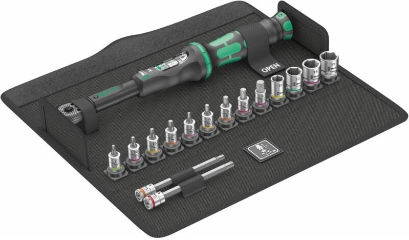 Drehmomentschlüsselset Bicycle Set Torque 1 16-teilig 2,5 - 25 Nm 1/4 - Wera