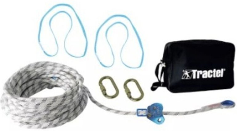 Tempo 3 Temporäre Lebenslinie für 3 Benutzer - Tractel