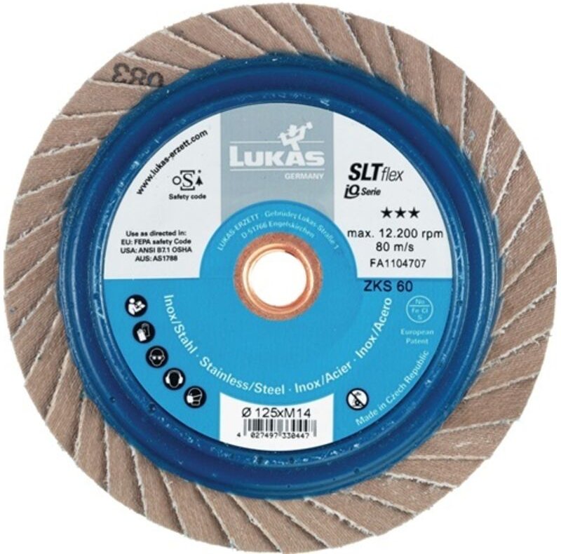 Thumbnail - Lukas - Fächerscheibe slt flex ø 125 mm Körnung 40 flach ( 4000840345 )