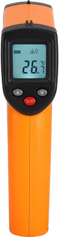 Jeffergarden GM530 Infrarot -Thermometer Nichtkontakt hohe Genauigkeit großer Bereich tragbar