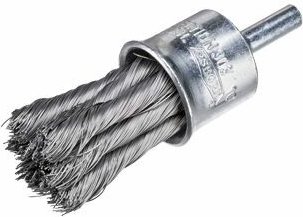 Osborn - Drahtbürste geflochtener Stahl mit 6 mm Stammbesatz ø 0,26 mm (20x29) 9906030304