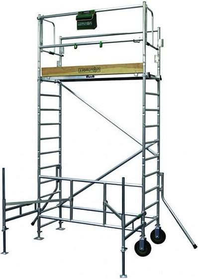 Gartengerüst 1 Bühne - Max. Arbeitshöhe 4.75m - 19.064