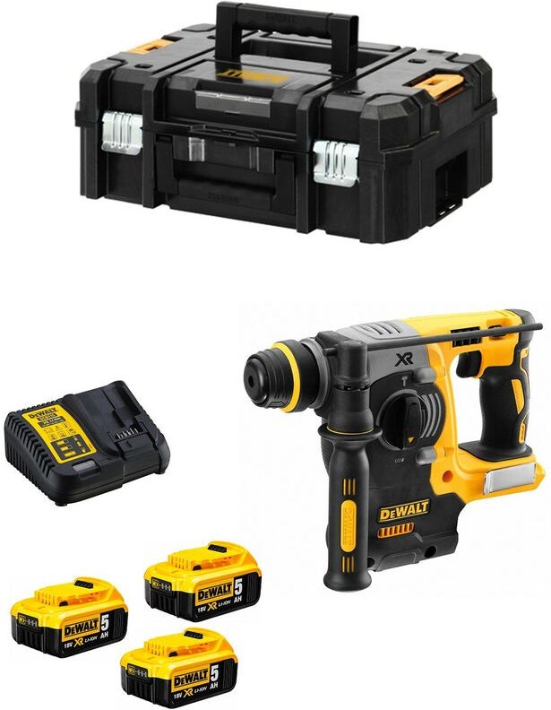 Kombihammer Dewalt DCH273P3T (3 x 5,0 Ah + DCB115 + tstak ii)