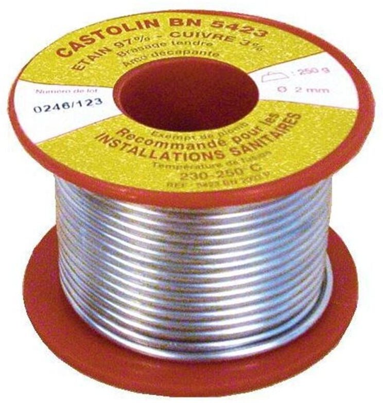 Ersatzteil - Lötzinn mit Flussmittelseele - -