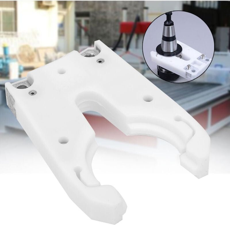 Ineasicer - ISO30 Werkzeughalterklemme, verschleißfeste Gummiklaue, genaue Größe für CNC-Bearbeitungszentrum, Holzgravur...