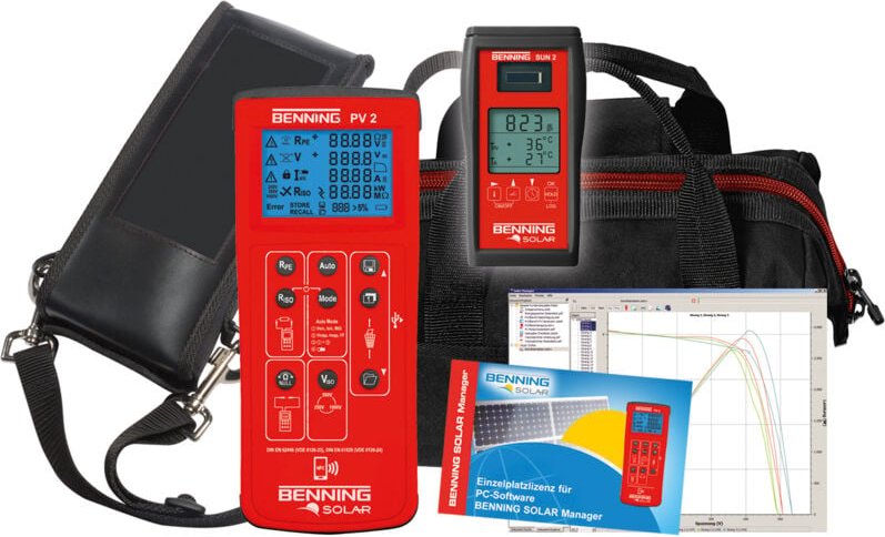 Kennlinienmessgeräte-Set PV 2 Set