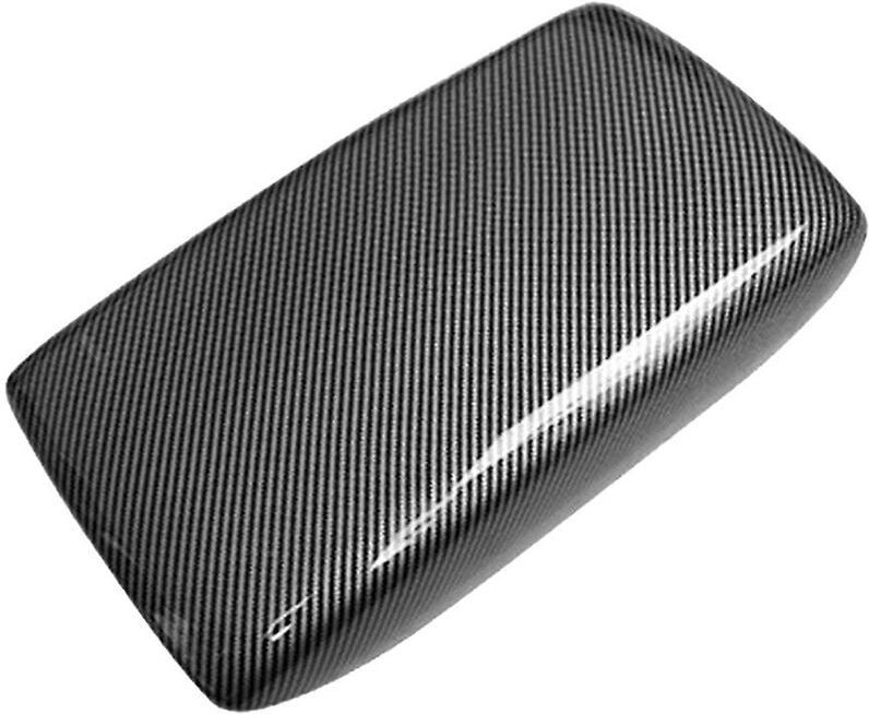 Woosien - Auto Armlehne Box Panel Carbon Faser Schwarz Innen Armlehne Box Panel Trim Für 11. 2022
