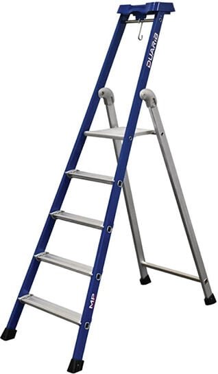 Matisère - Profi Stehleiter 10 Stufen - Maximale Arbeitshöhe 4.20m - 639210