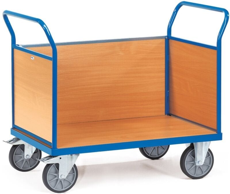 Fetra Multivario Dreiwandwagen mit Buchendekor 1000x700mm Ladefläche
