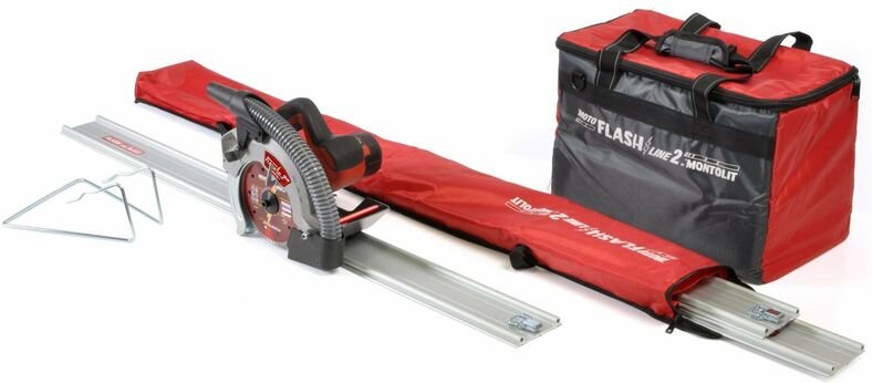 Motorisiert System Trockenschneiden Fliesenschneider Montolit Moto Flash Line 2