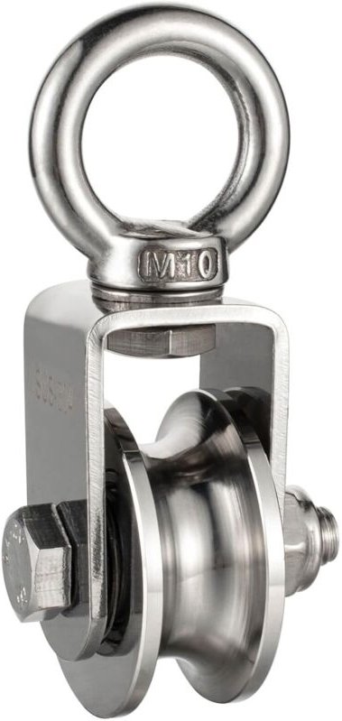 Thumbnail - Seilrolle aus Edelstahl 304, maximale Belastung 3500 kg