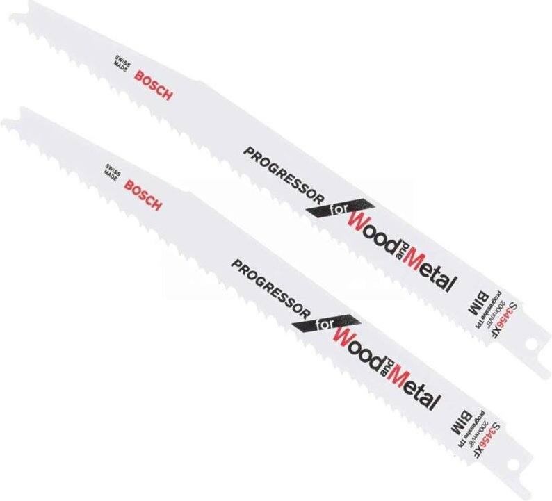 Thumbnail - 2er-Set BOSCH S3456xf Mehrmaterial-Schneidklingen für Säbel- oder Handsäge BOSCH