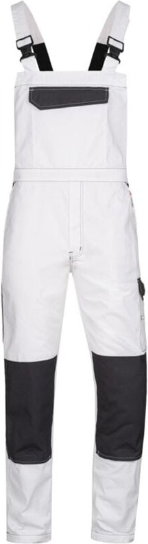 Feldtmann Craftland Twill Latzhose HOTTON 22476 Gr. 42 weiß/grau