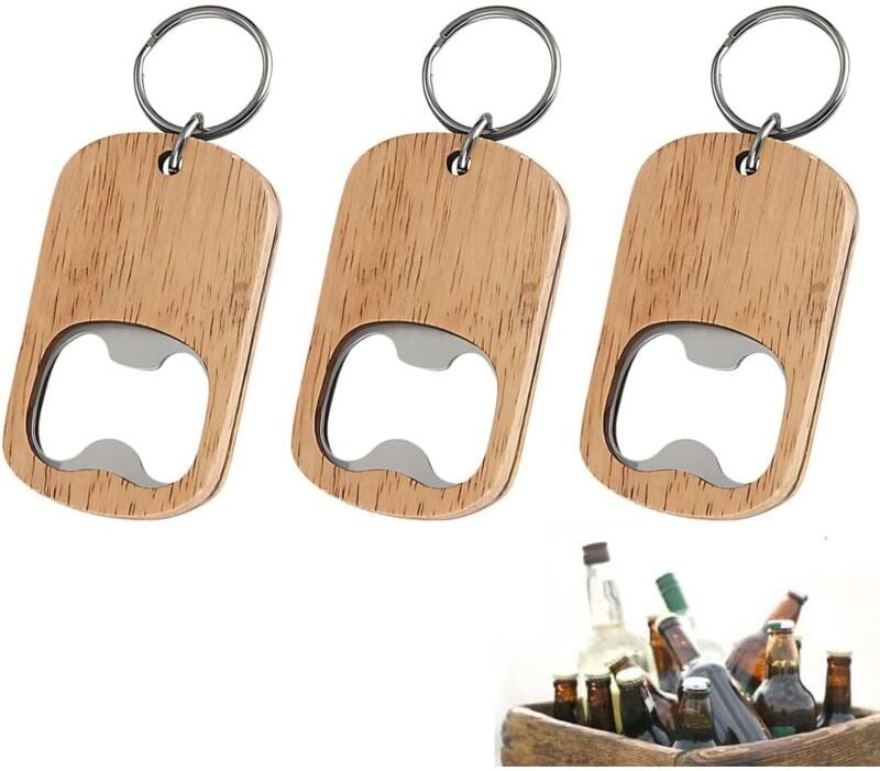 Stück Flaschenöffner Schlüsselanhänger Patenonkel Geschenk Flaschenöffner für Weihnachten Patenonkel Party Taufe mit Box...