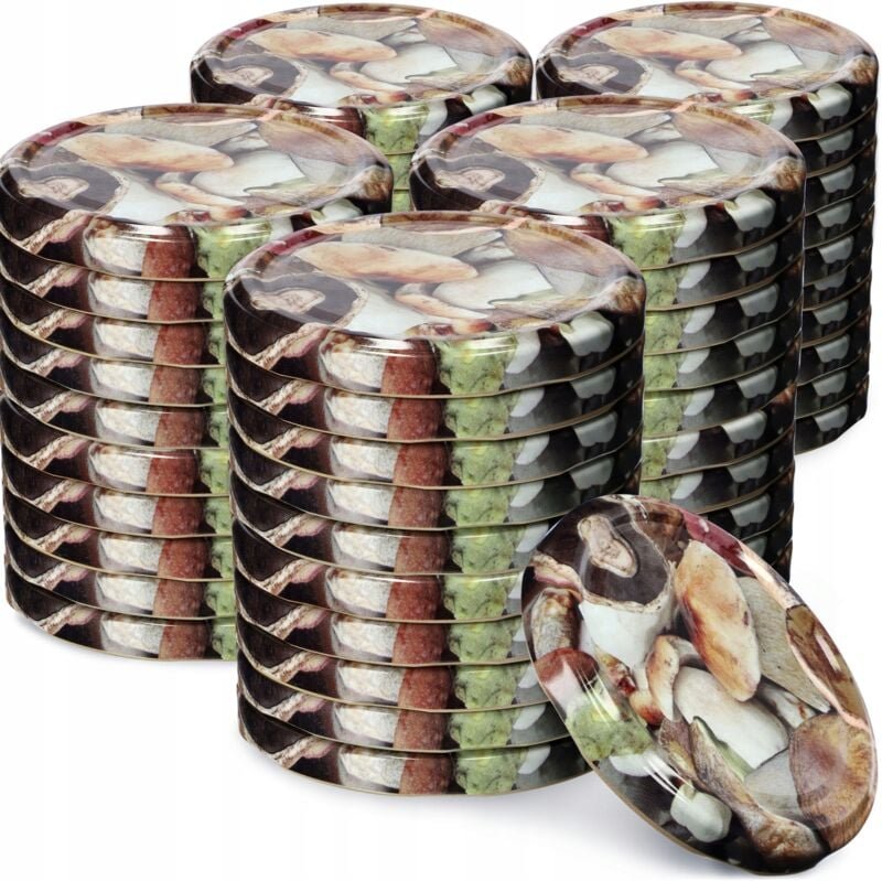 50x Glasdeckel Fi 66, Kappen für Gläser, Deckel, Konserven - Kadax