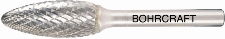 MD H Form Drehfräser Flamme // 6,0 mm Bohrcraft 51350300600