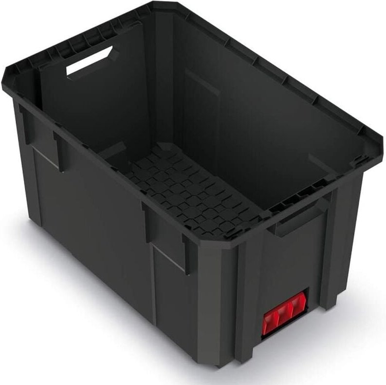 Transportkiste Werkstattkorb Werkzeugkiste Box stapelbar x BlockPro, Version: KXB604030C, 544 x 362 x 300 - Kistenberg