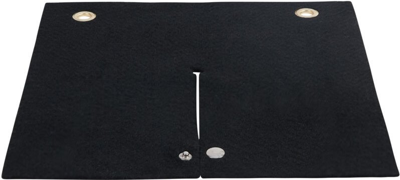 Mophorn-Schweißdecke, 12 x 12 Zoll große Hitzeschutzmatte aus Kohlefaser, hitzebeständig bis 1800 °F, Flammenschutzpolst...