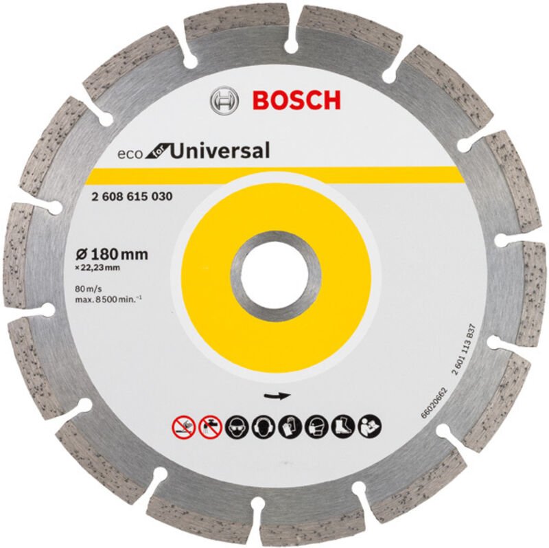 Bosch - Diamanttrennscheibe Eco For Universal ø 180 mm - 2608615030