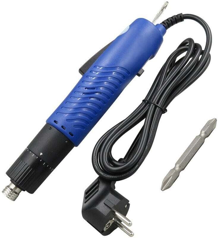 Thumbnail - Elektroschrauber AC 220 V Handgeführter kabelgebundener Elektroschrauber Einstellbares Drehmoment 1/4-Zoll-Schraubenbitd...