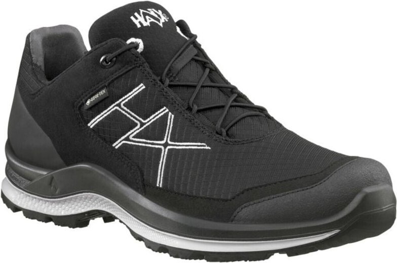 HAIX Schuh BLACK EAGLE GTX WS LOW, schwarz-silber, Gr. 8 (42)