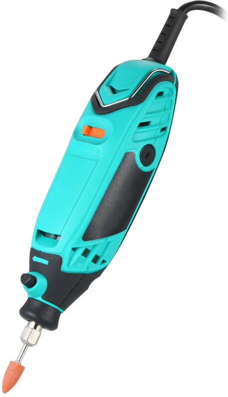 Meterk - 195-teiliges Elektrowerkzeug-Set mit elektrischem Mini-Bohrer, Rotationsschleifer, Polier- und Schleifwerkzeug ...