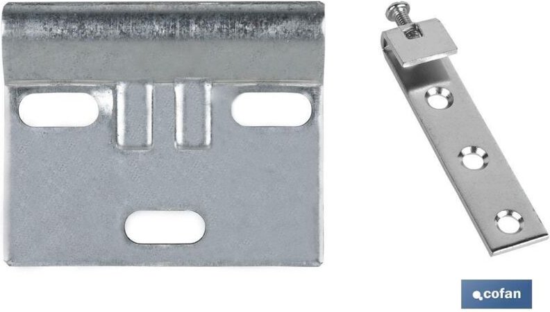 Verzinktes Kleiderbügel-Set 60 mm