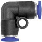 Riegler - L-Steckverbindung »Blaue Serie« mini, für Schlauch-Außen-Ø 6, 137.006M