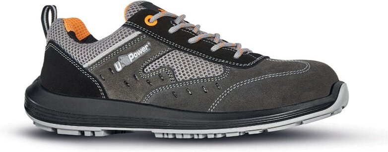 Sicherheitsschuhe niedrig BREZZA S1P SRC - Grau/Schwarz 47