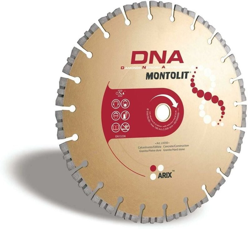 Diamantscheibe 650 Mm Fž£r Beton Bau Industrie Granite Porphyr Harter Stein Montolit Dna Lx650