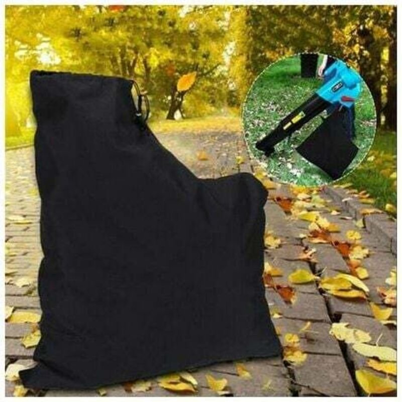 Laubsauger-Aufnahmebeutel, Polyester-Aufnahmebeutel, Laubhäcksler-Staubsauger-Aufnahmebeutel mit Reißverschluss und Kord...