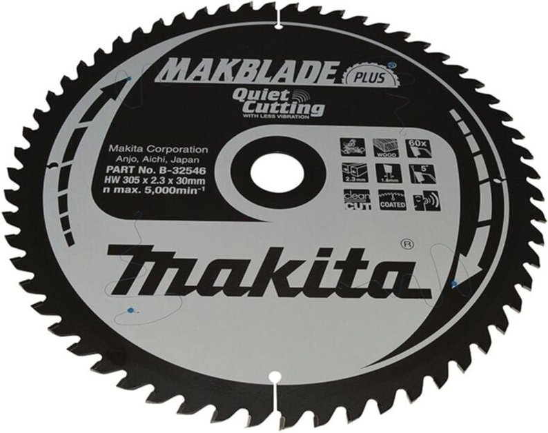 Thumbnail - Makita Sägeblatt MAKBLADE+ 305x30x60Z, 2,3 mm