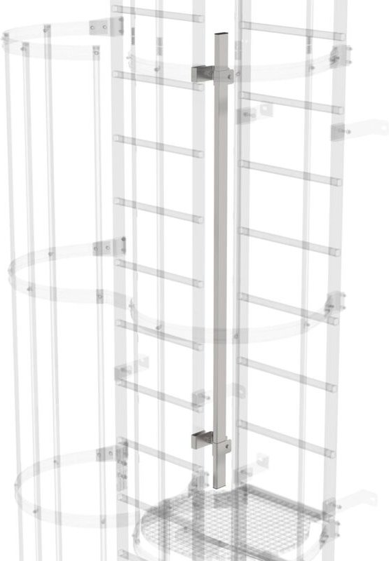 Munk - Günzburger Steigtechnik Sicherungsstrebe für versetzte Ausführung Edelstahl - 068274