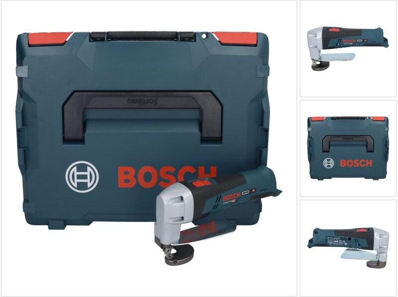 Bosch Akku-Blechschere gsc 12V-13 ohne Akku ohne Lader in l-boxx Gr. 1