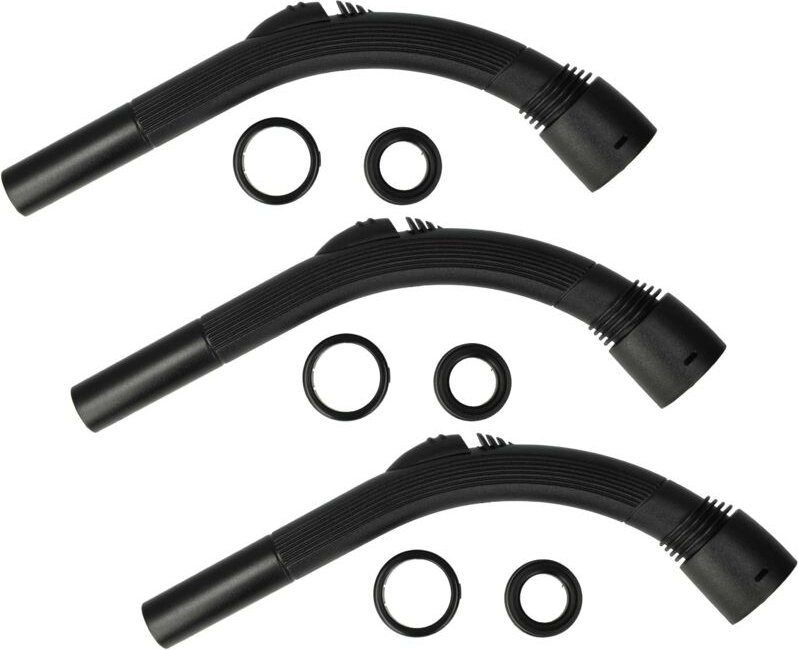 3x Griff kompatibel mit Dirt Devil Infinity VS8 Extreme Staubsauger - Handgriff, Ersatzteil, 32 mm Anschluss, 37,1 cm La...