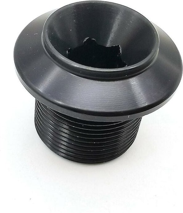 Woosien - Upgrade-Aluminiumlegierung für Sram/Road Dub Kurbelarmschraube/M30-Legierung, selbstextrahierend, schwarz