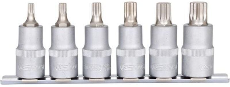 1/2' Bit-Stecknuss-Satz xzn, 6-tlg, M5-M14