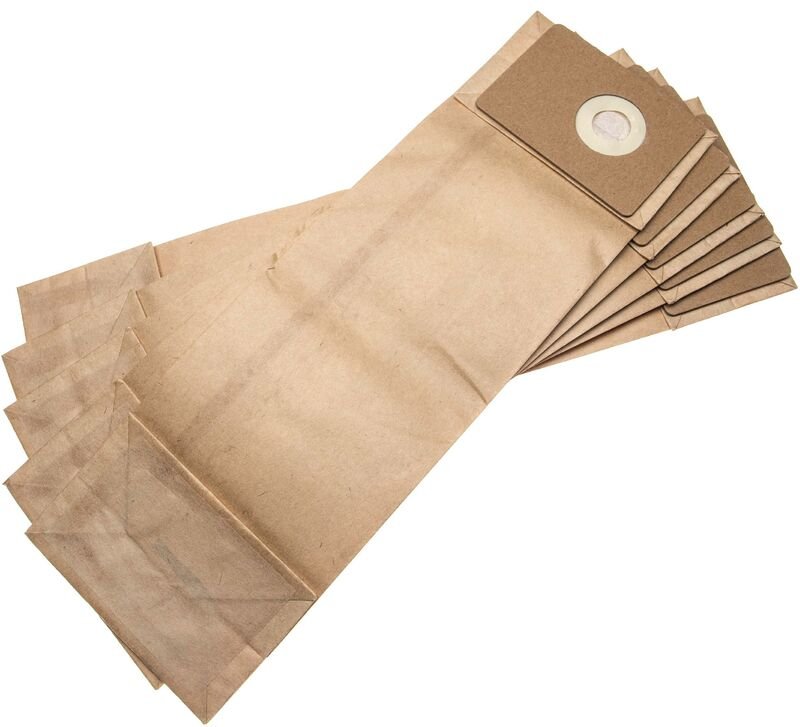 5x Staubsaugerbeutel kompatibel mit Nilfisk gu 12 smu, gu 305, gu 305 Dual, gu 355, gu 355 Dual Staubsauger - Papier, 40...