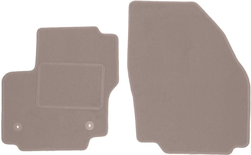 Beige Vordermatten für: Ford Galaxy MK2 FL 7-Sitzer (2012-2015)