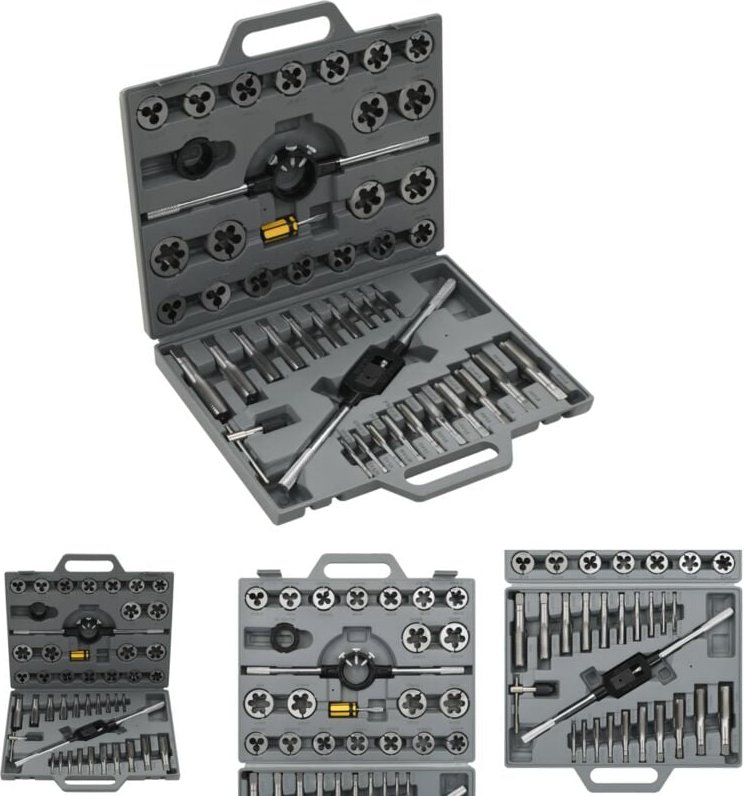 45-teiliger Gewindeschneidsatz - Handwerkzeug-Sets