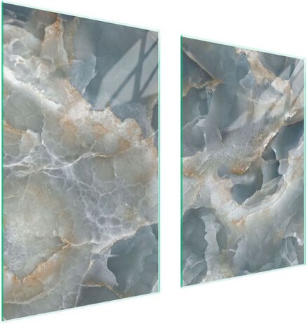 GLASSCHUTZPLATTE FÜR KÜCHE 65x52 MARMOR